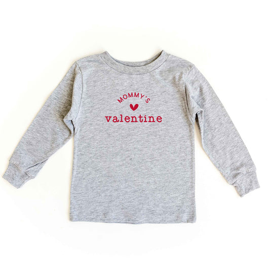 Mommy's Valentine | Toddler Long Sleeve Tee