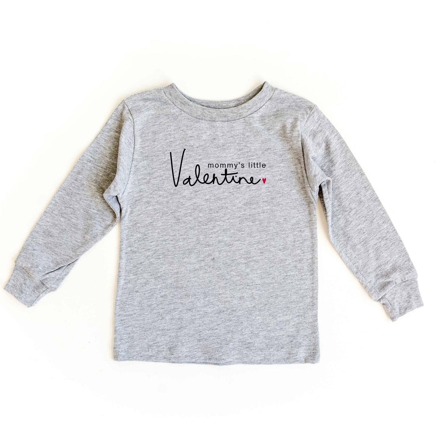 Mommy's Little Valentine | Toddler Long Sleeve Tee