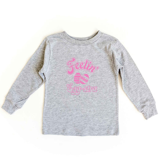 Feelin' Eggstra | Toddler Long Sleeve Tee