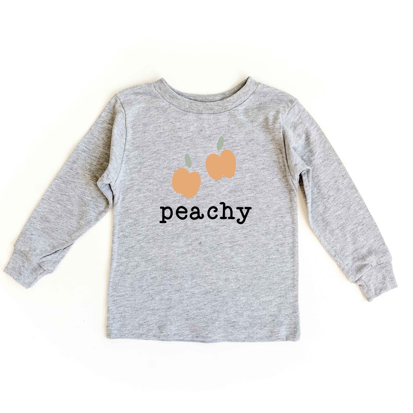 Peachy Fruit | Toddler Long Sleeve Tee