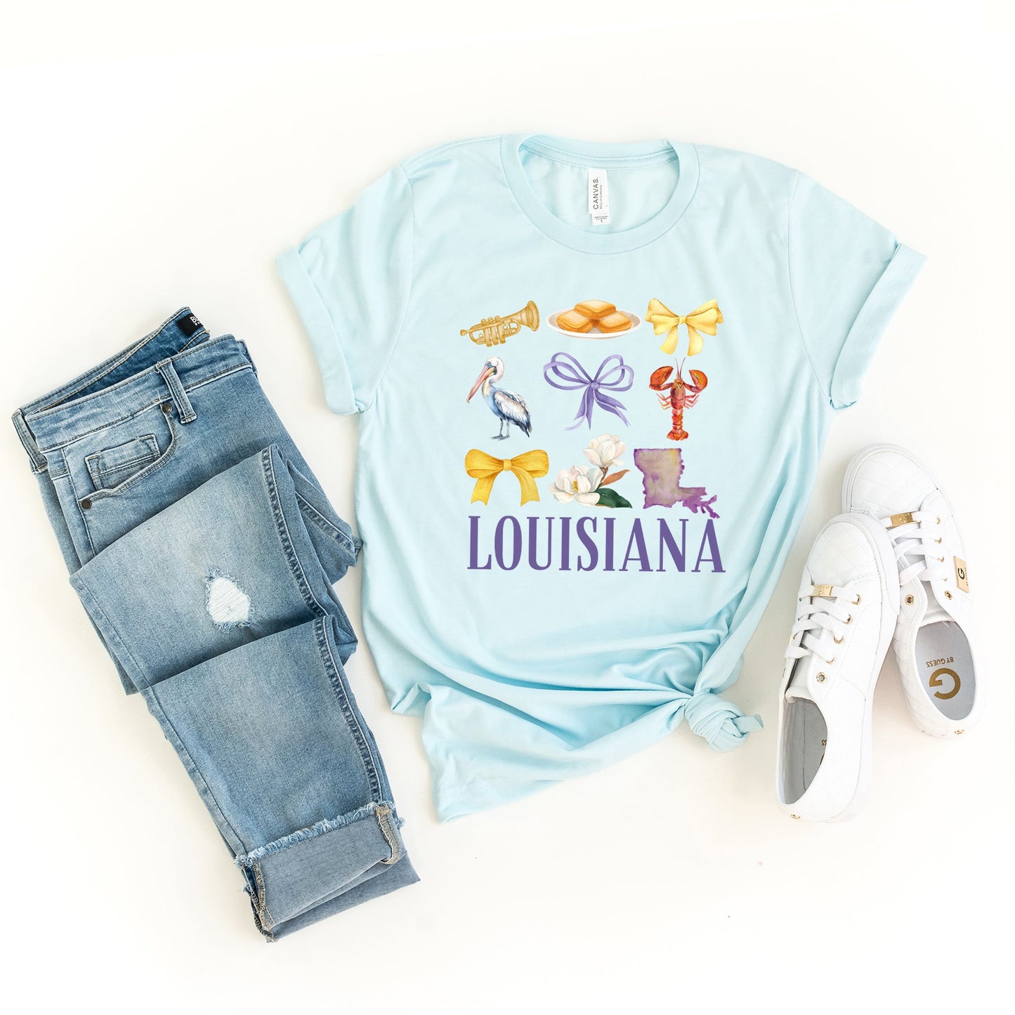 Coquette Louisiana Chart | Short Sleeve Graphic Tee