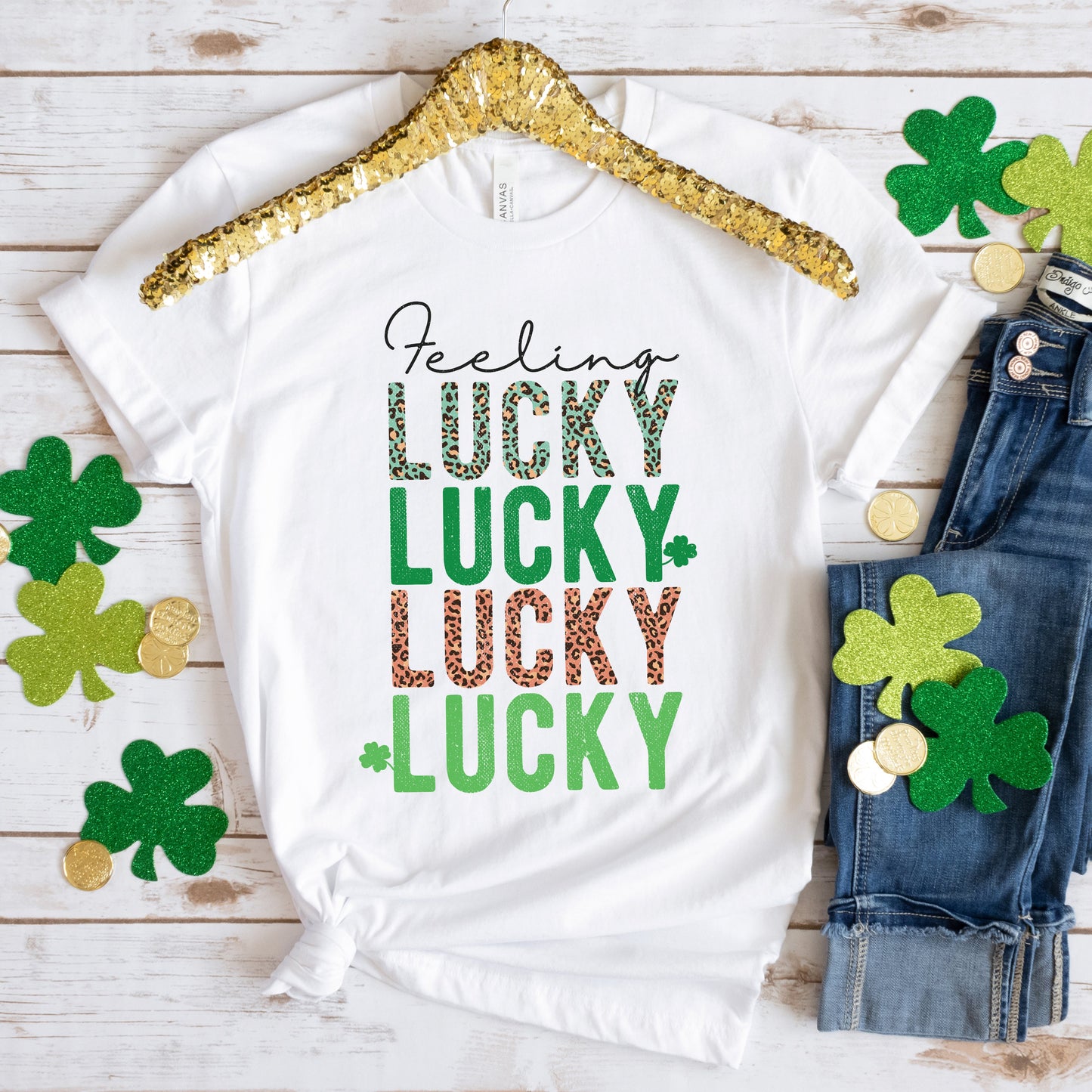 Feeling Lucky X 4 | Short Sleeve Graphic Tee