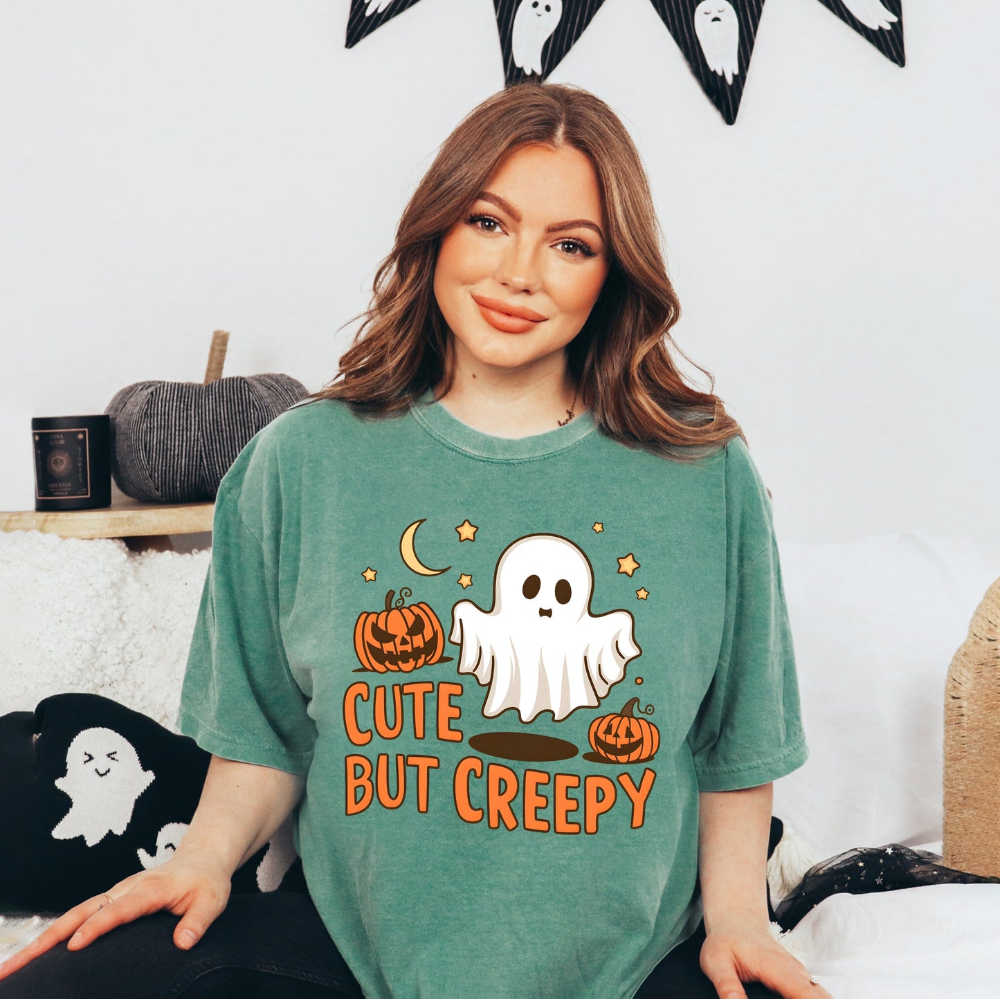 Cute But Creepy | Garment Dyed Short Sleeve Tee