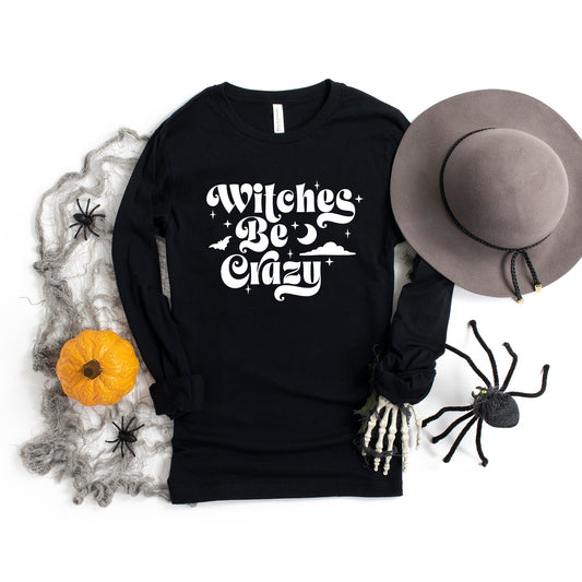 Witches Be Crazy Moon | Long Sleeve Crew Neck