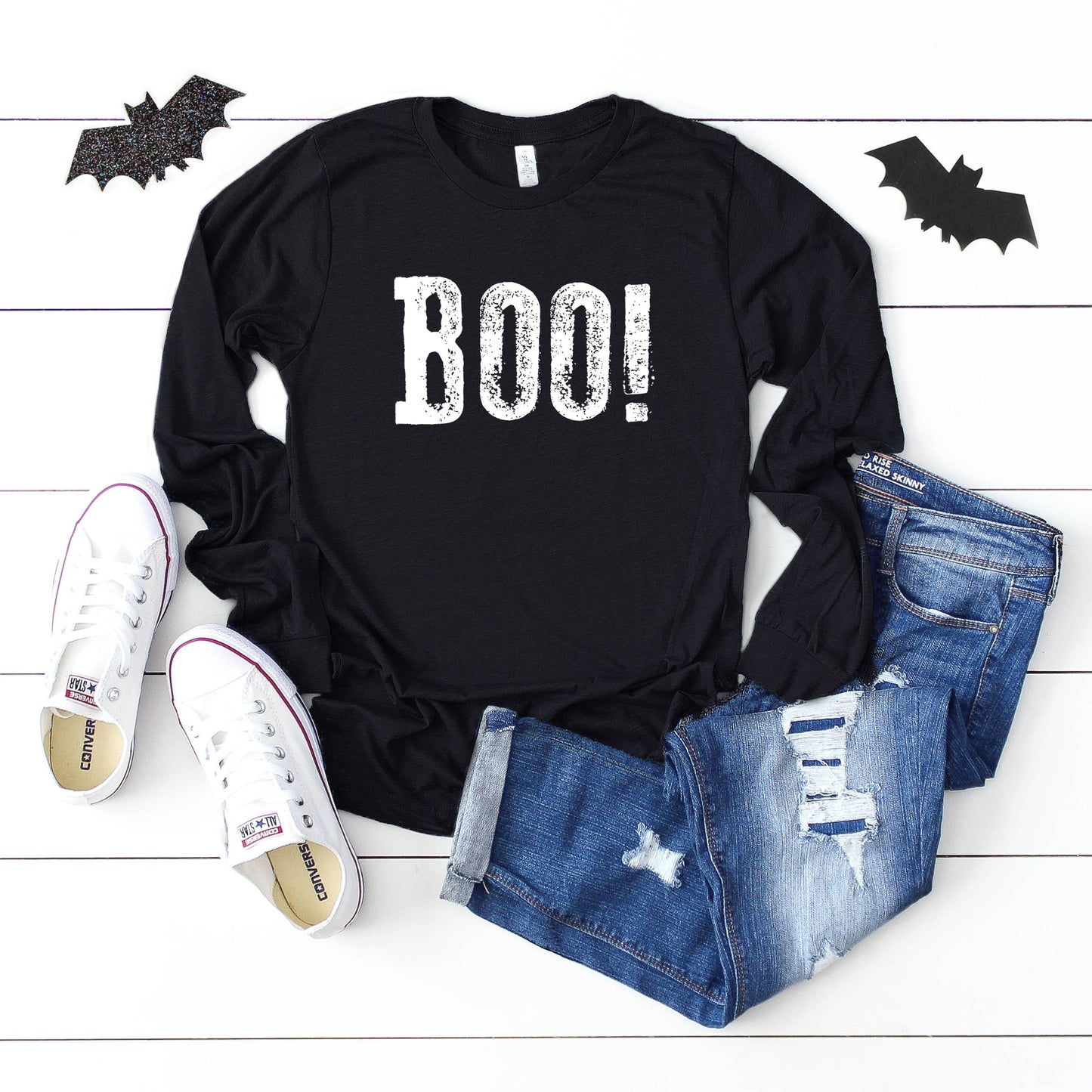 Boo! | Long Sleeve Crew Neck