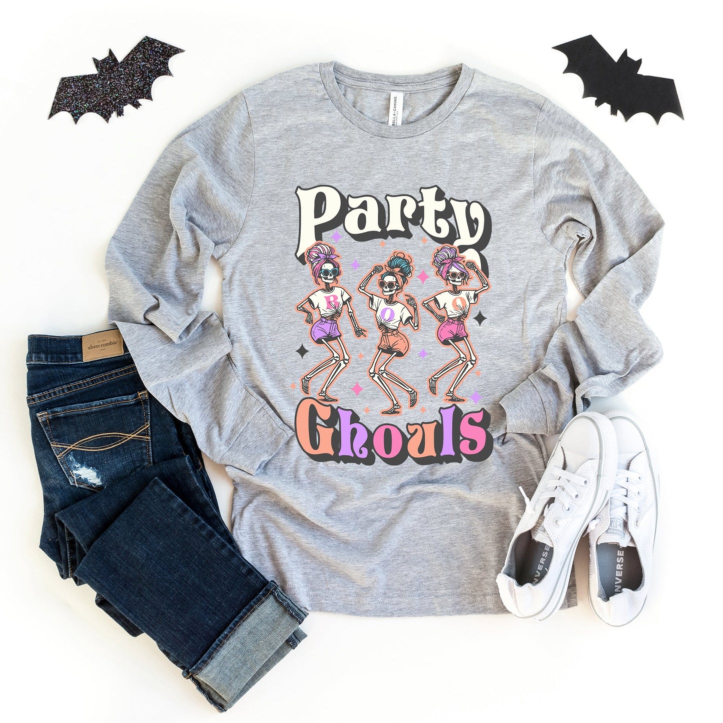 Party Ghouls | Long Sleeve Crew Neck