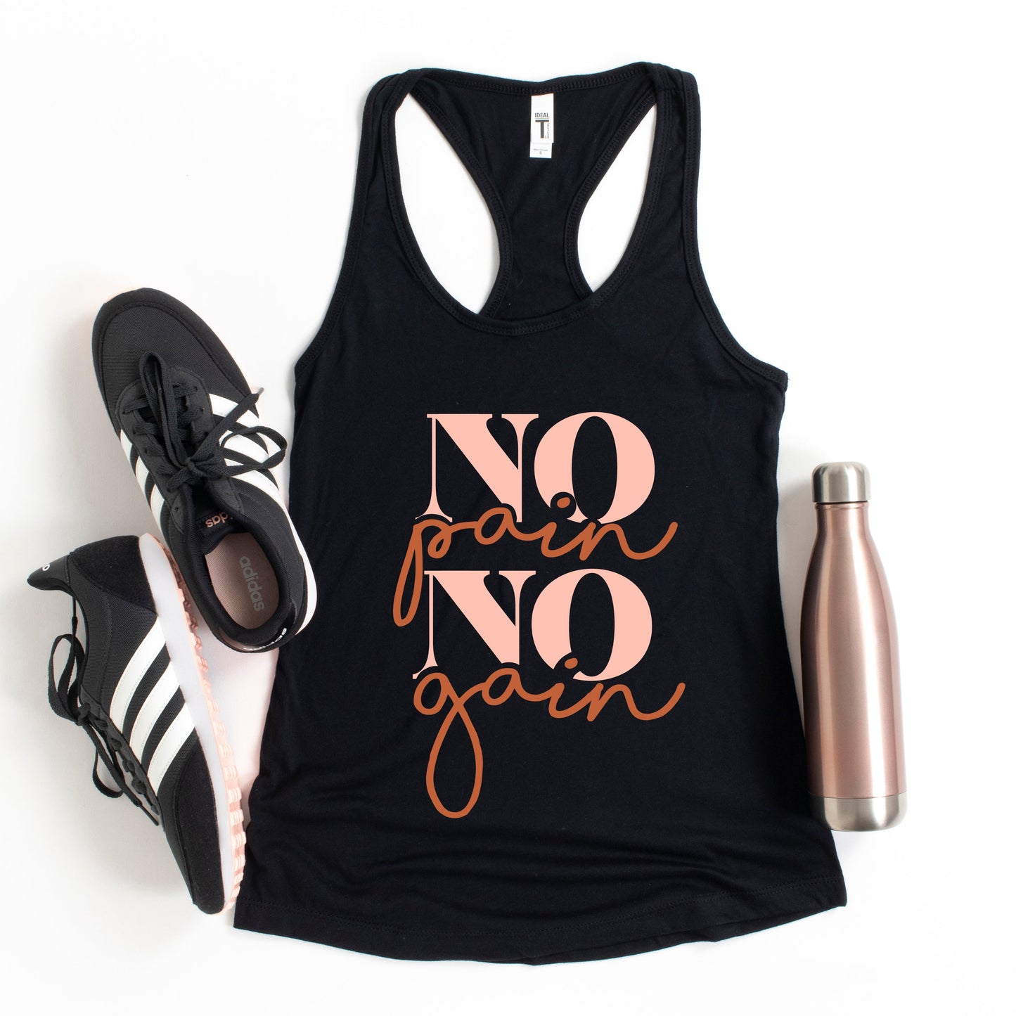 No Pain No Gain | Racerback Tank