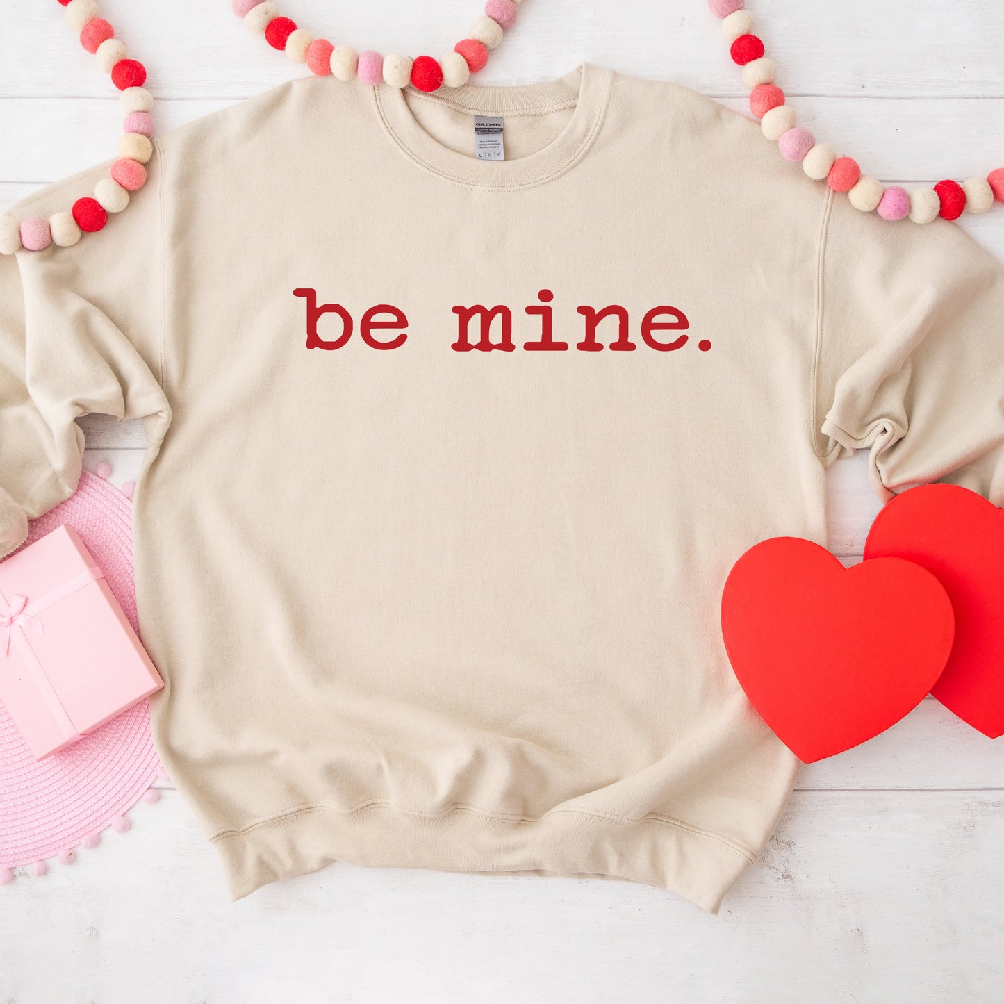 Be Mine Typewriter | Sweatshirt