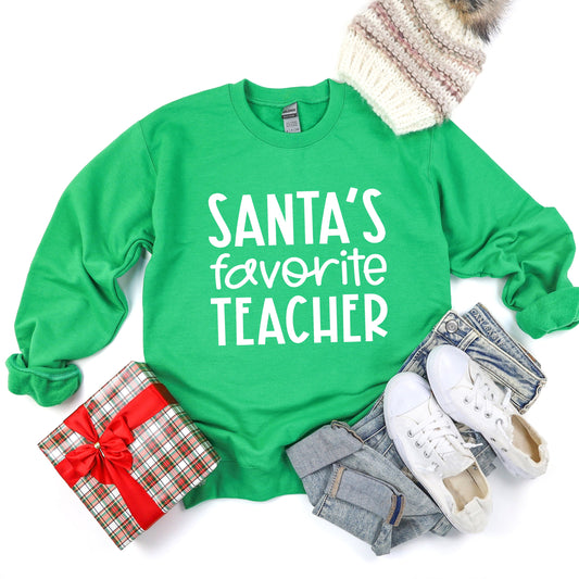 Santa's Favorite Teacher | Sweatshirt