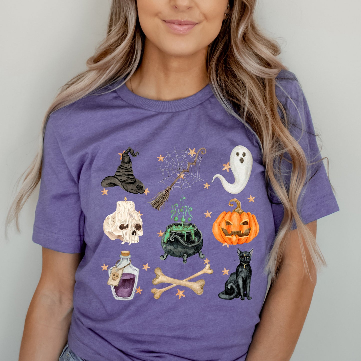 Halloween Chart Stars | Short Sleeve Graphic Tee