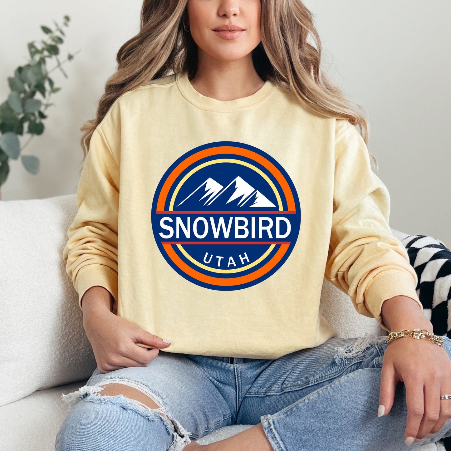 Snowbird Ski Resort | Garment Dyed Sweatshirt