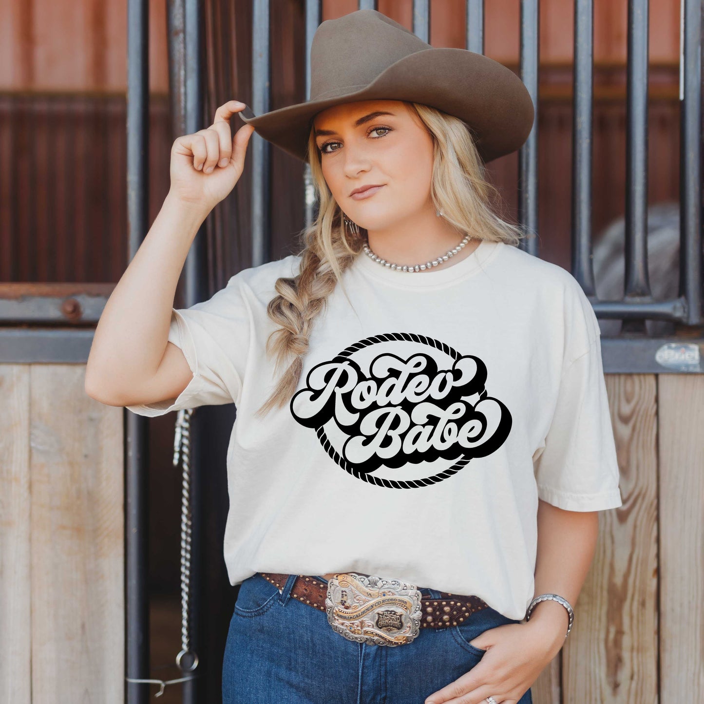 Rodeo Babe | Garment Dyed Tee