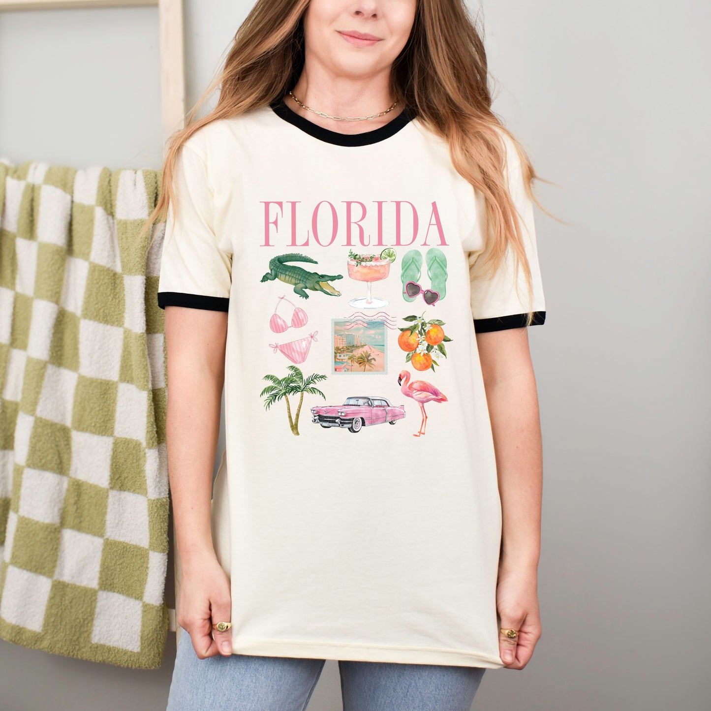 Florida Vacation Collage | Ringer Tee