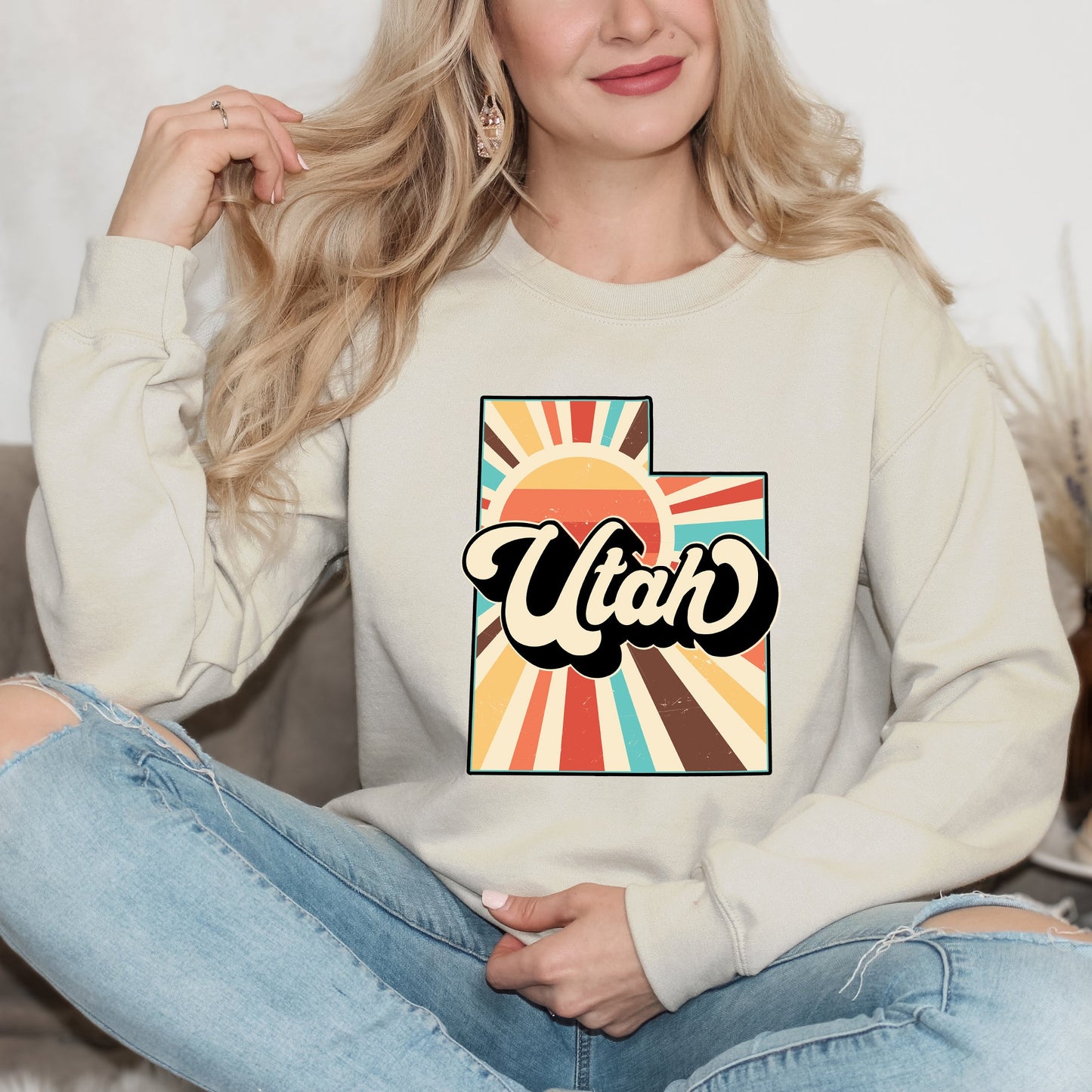 Retro Utah | Sweatshirt