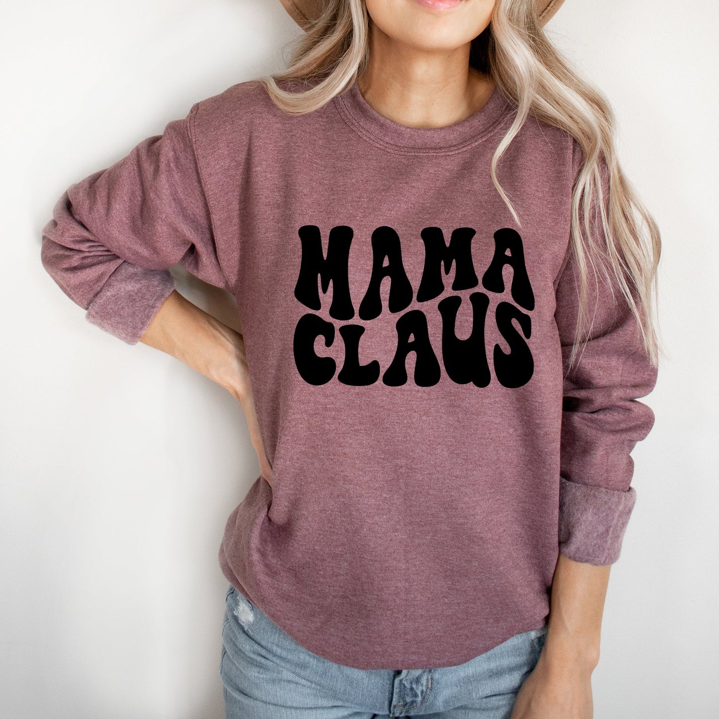 Mama Claus Wavy | Sweatshirt