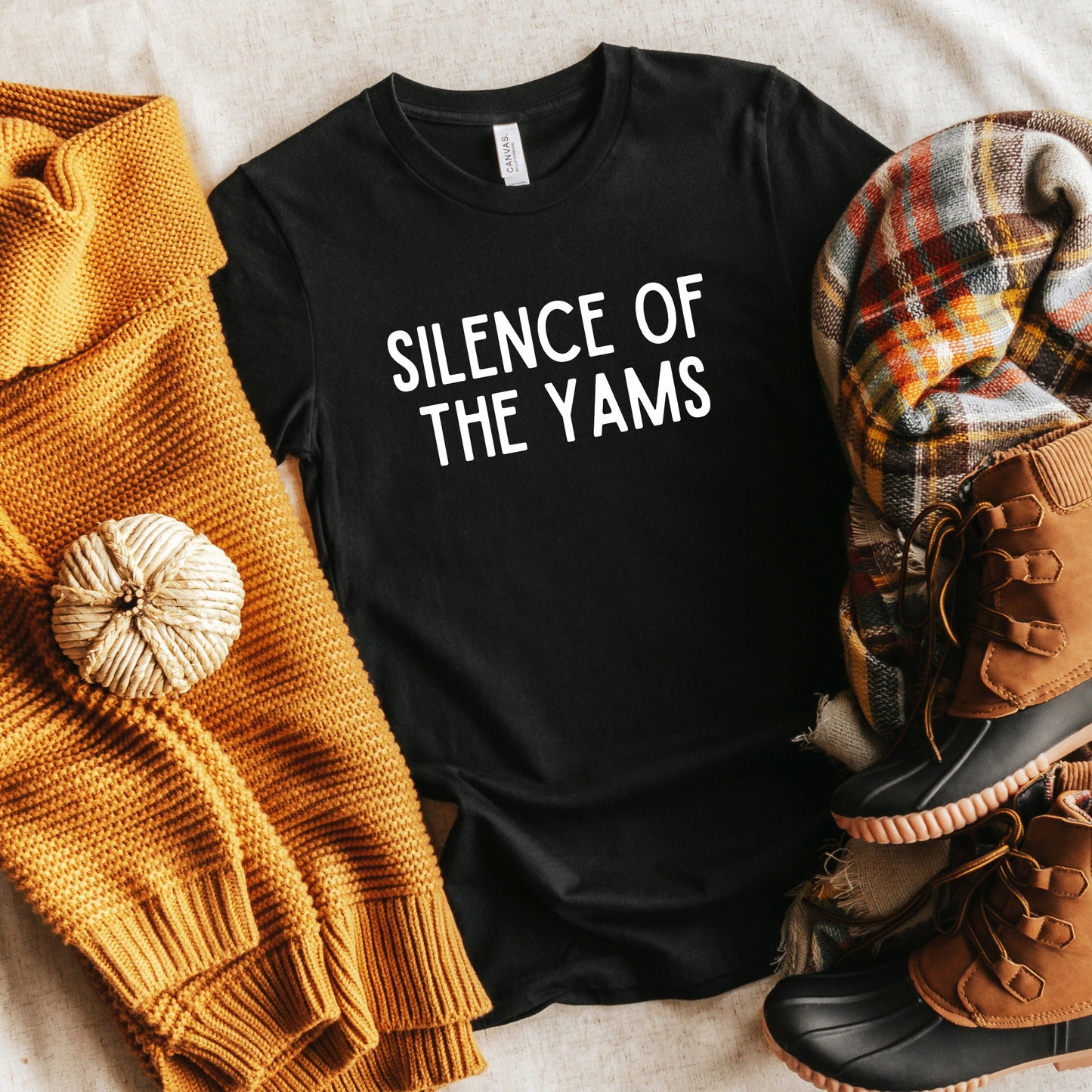 Silence Of The Yams | Short Sleeve Graphic Tee