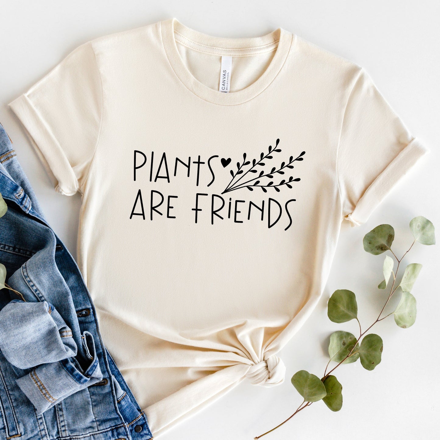 Plants Are Friends | Short Sleeve Graphic Tee