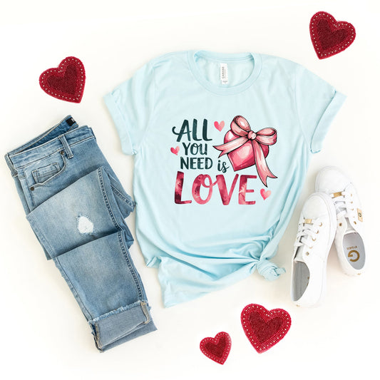 All You Need Is Love Coquette | Short Sleeve Graphic Tee