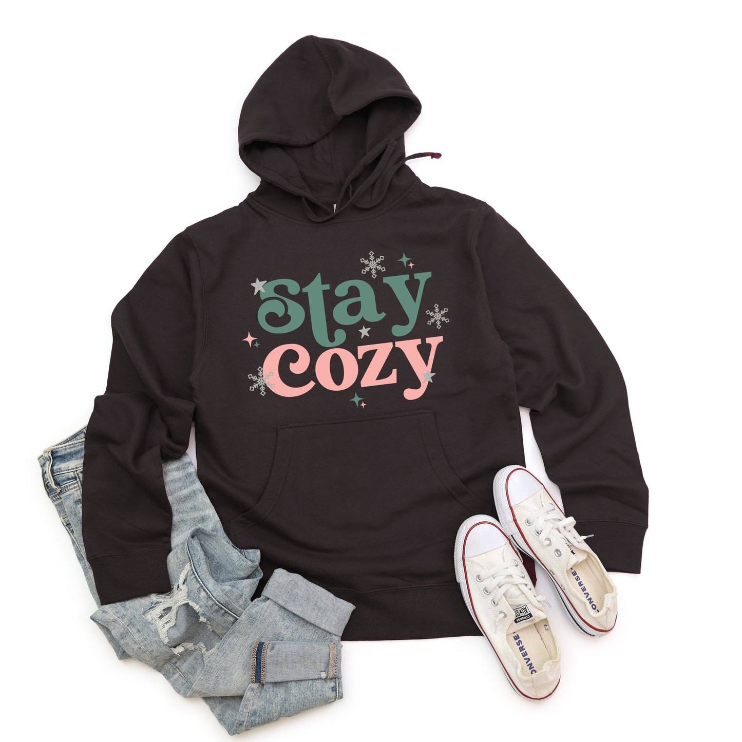 Stay Cozy Snowflake | Hoodie