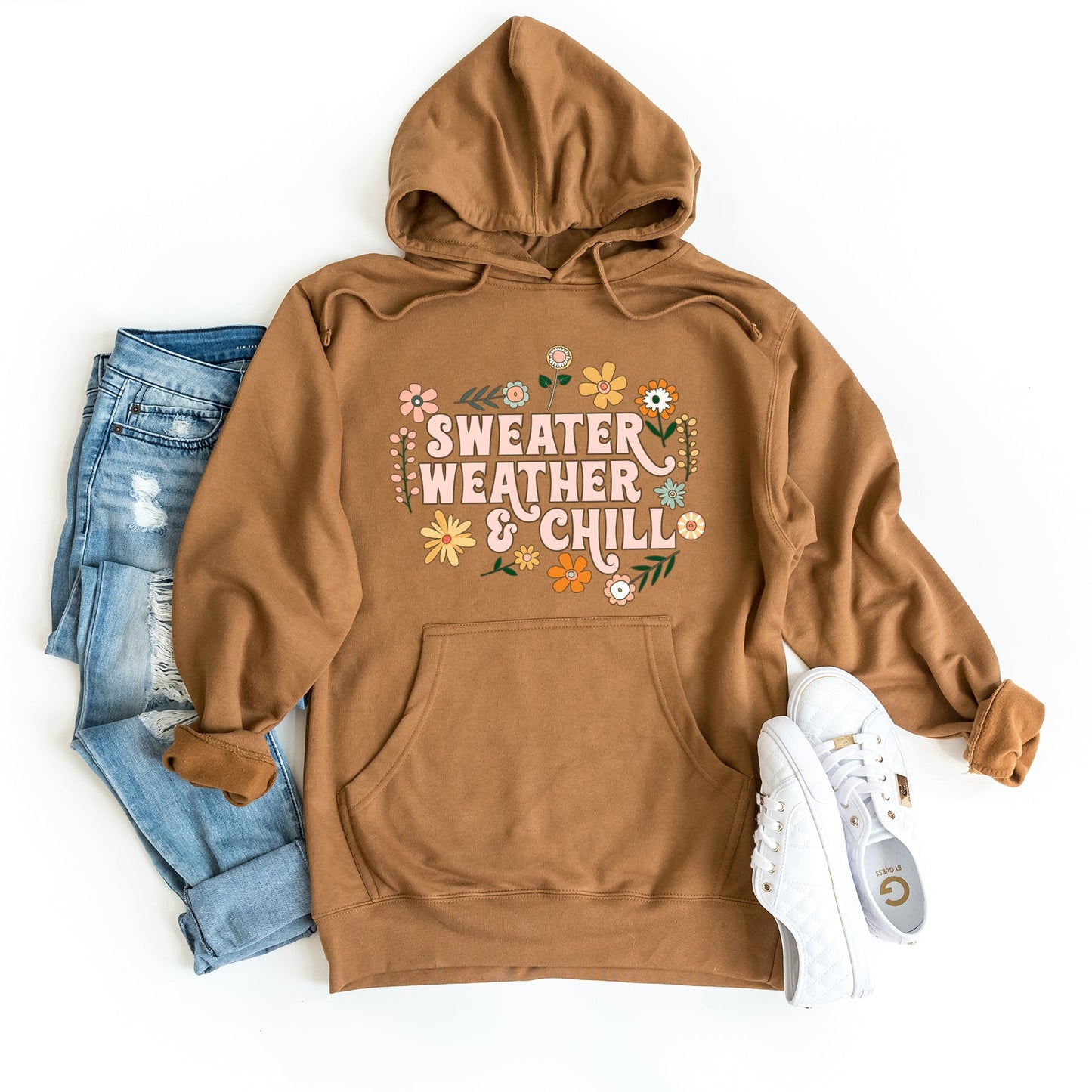 Sweater Weather And Chill | Graphic Hoodie