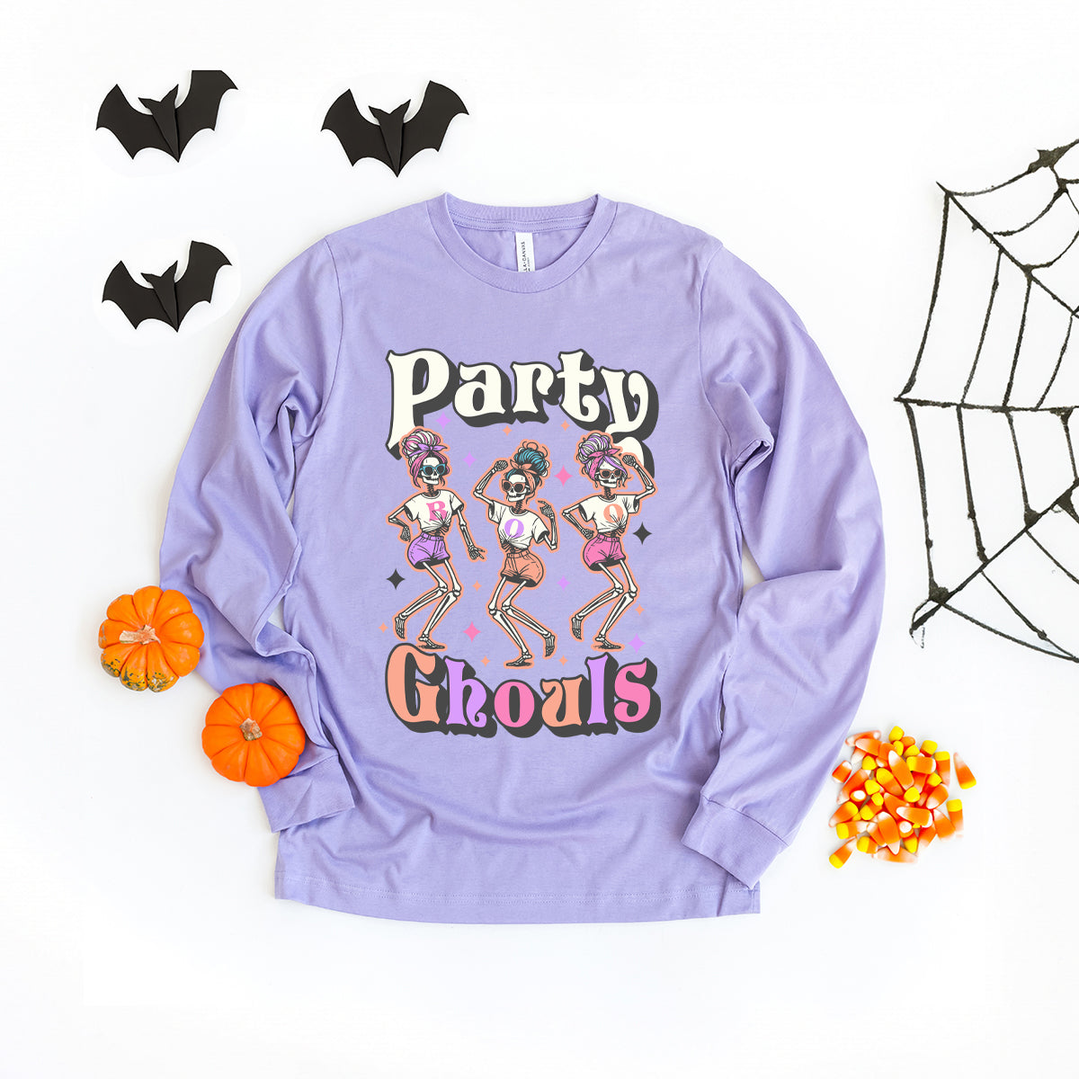 Party Ghouls | Long Sleeve Crew Neck