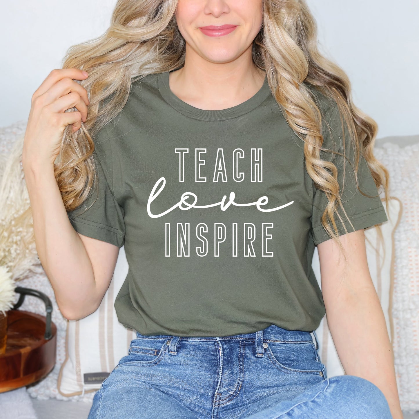 Teach Love Inspire | Short Sleeve Graphic Tee