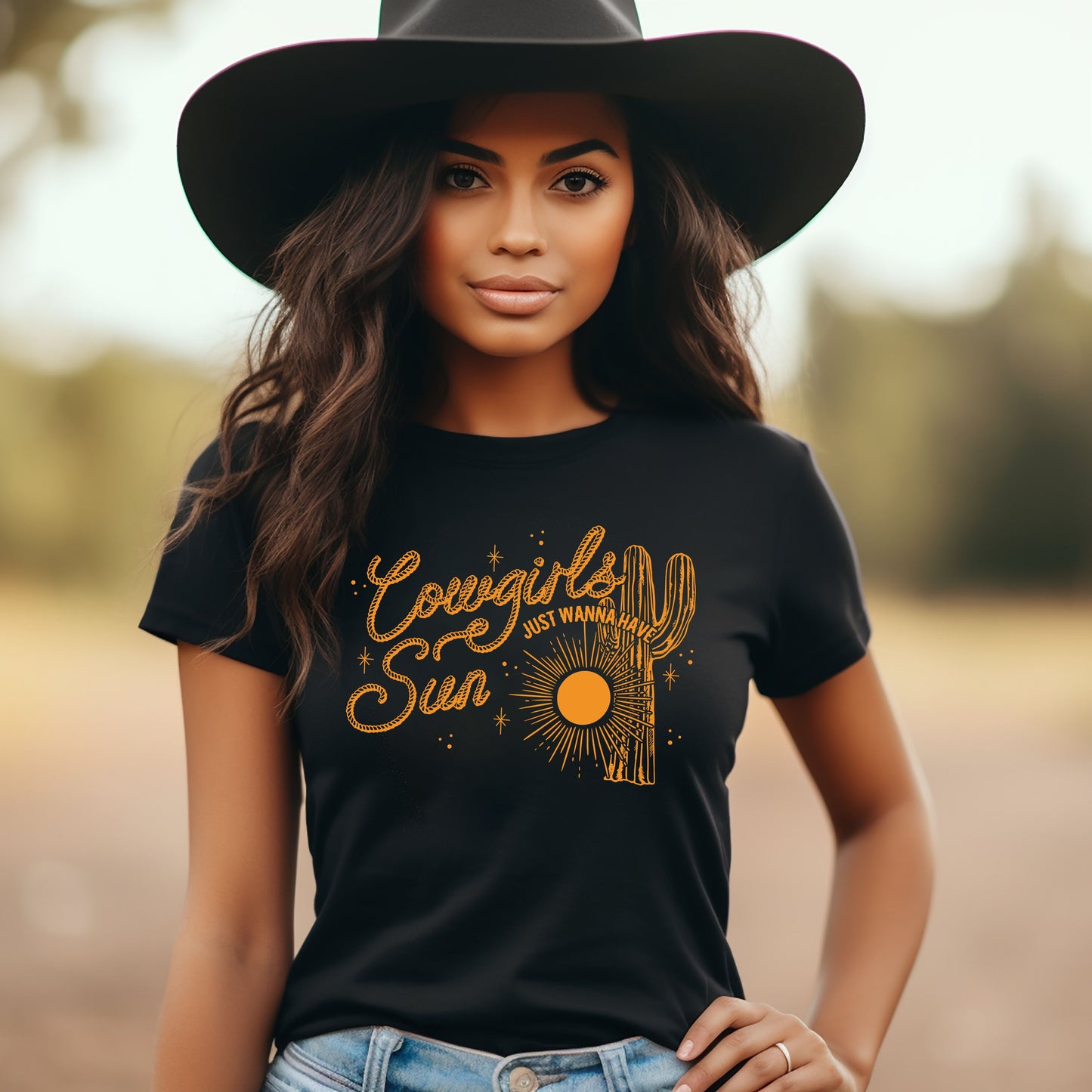 Cowgirls Wanna Have Sun | Short Sleeve Graphic Tee