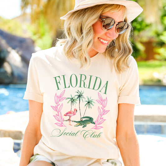 Florida Social Club | Short Sleeve Graphic Tee