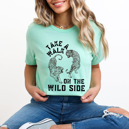 Wild Side Tigers | Short Sleeve Graphic Tee