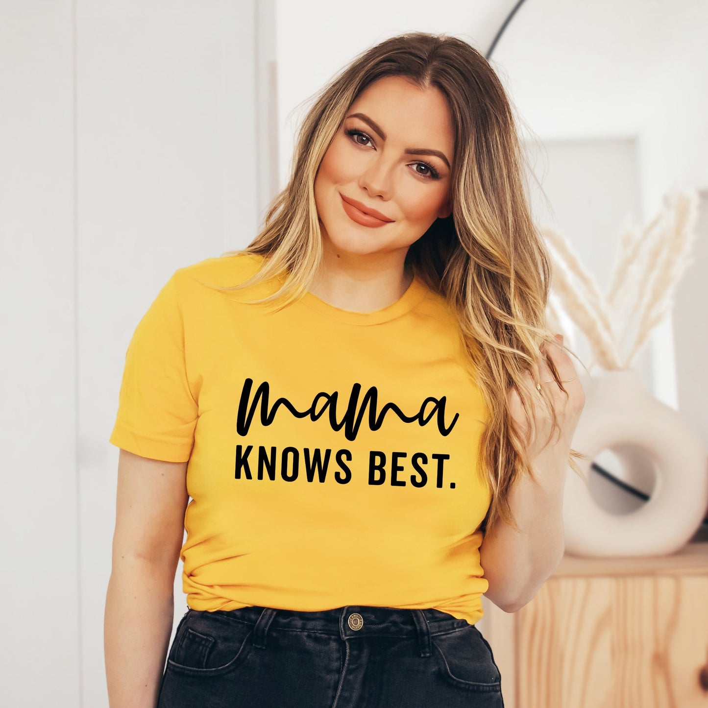 Mama Knows Best | Short Sleeve Crew Neck