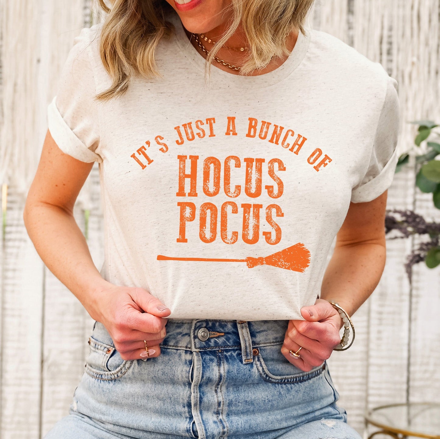 It's Just A Bunch Of Hocus Pocus | Short Sleeve Crew Neck