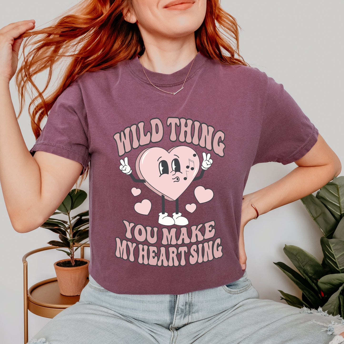 Wild Things Make My Heart Sing | Garment Dyed Tee