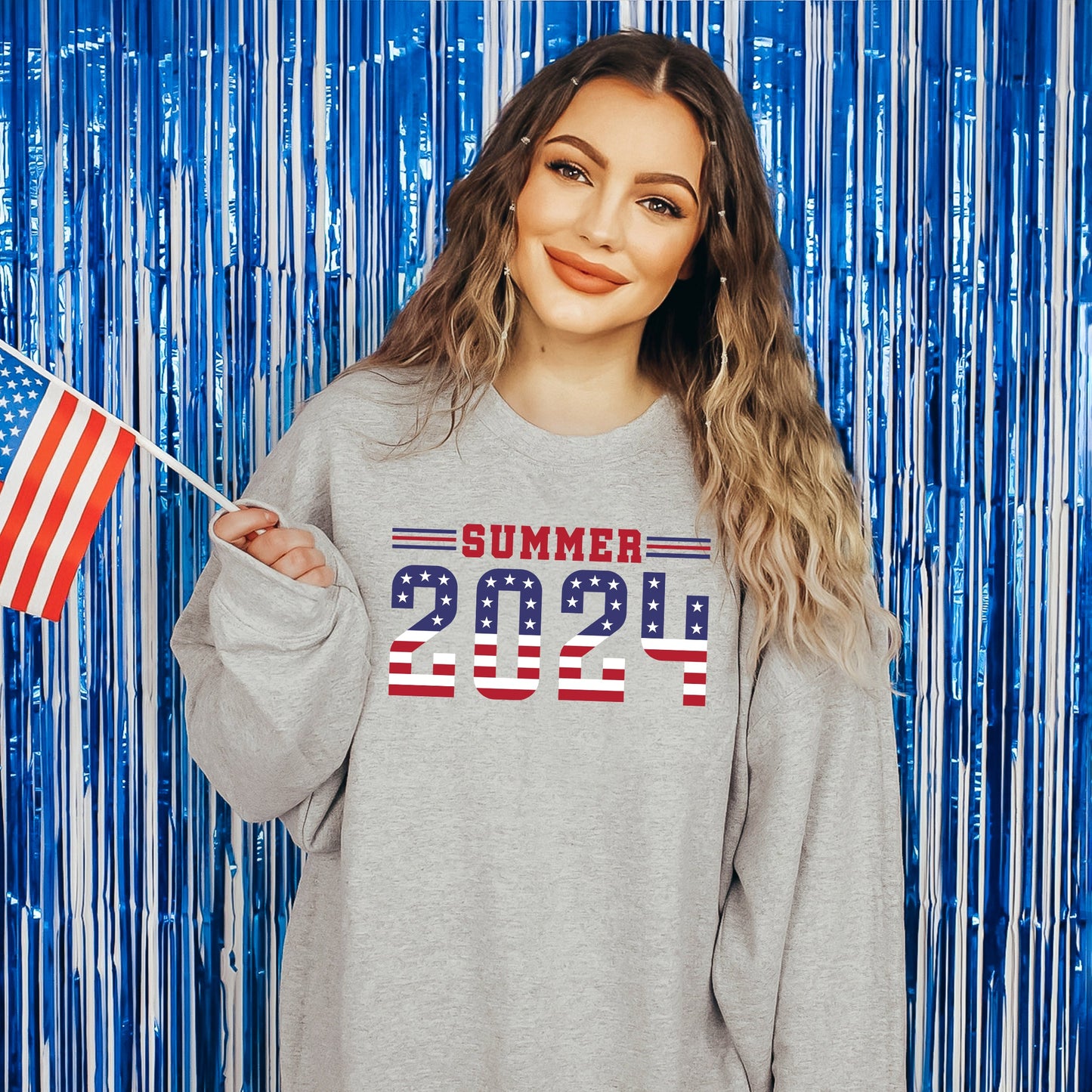 Stars And Stripes Summer 2024 | Sweatshirt