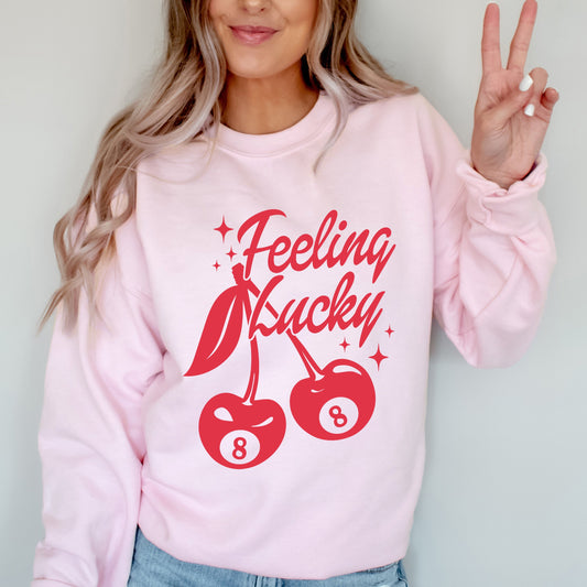 Feeling Lucky Cherries | Sweatshirt