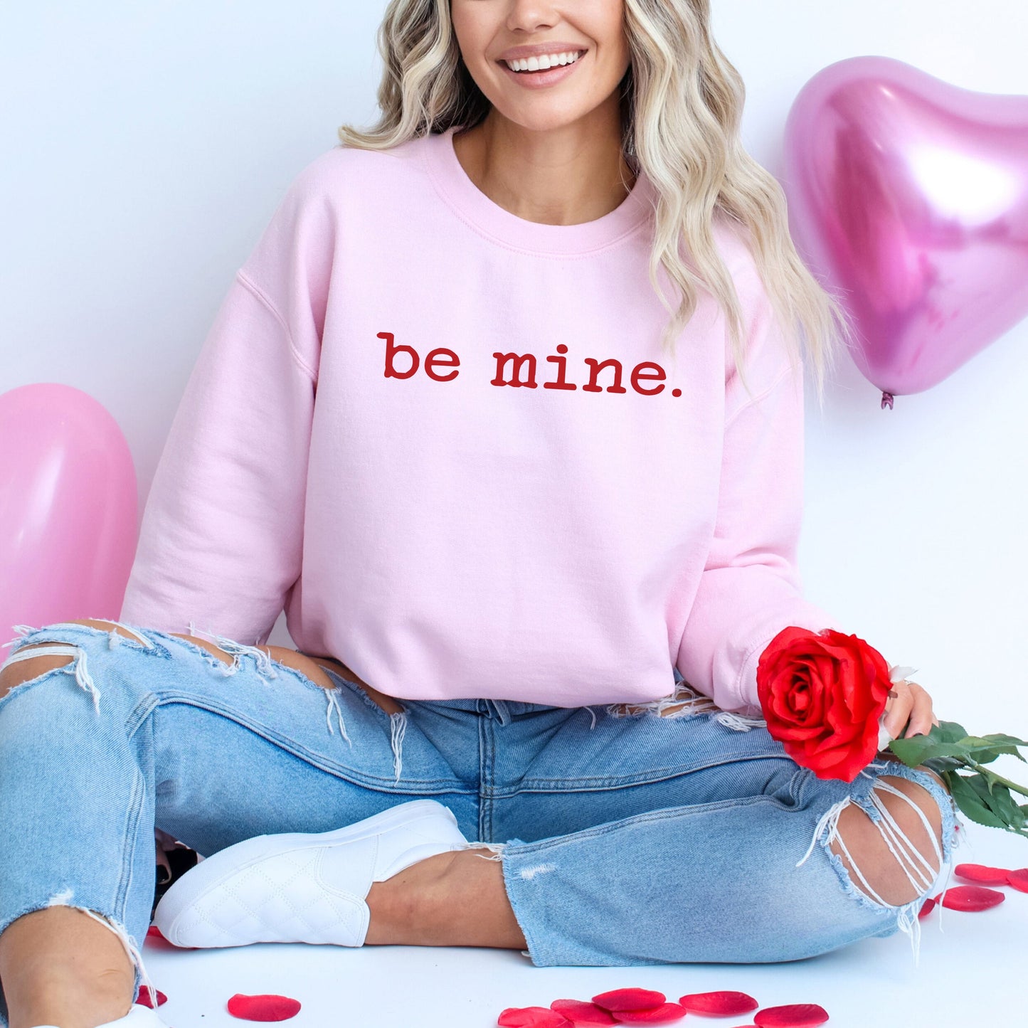 Be Mine Typewriter | Sweatshirt