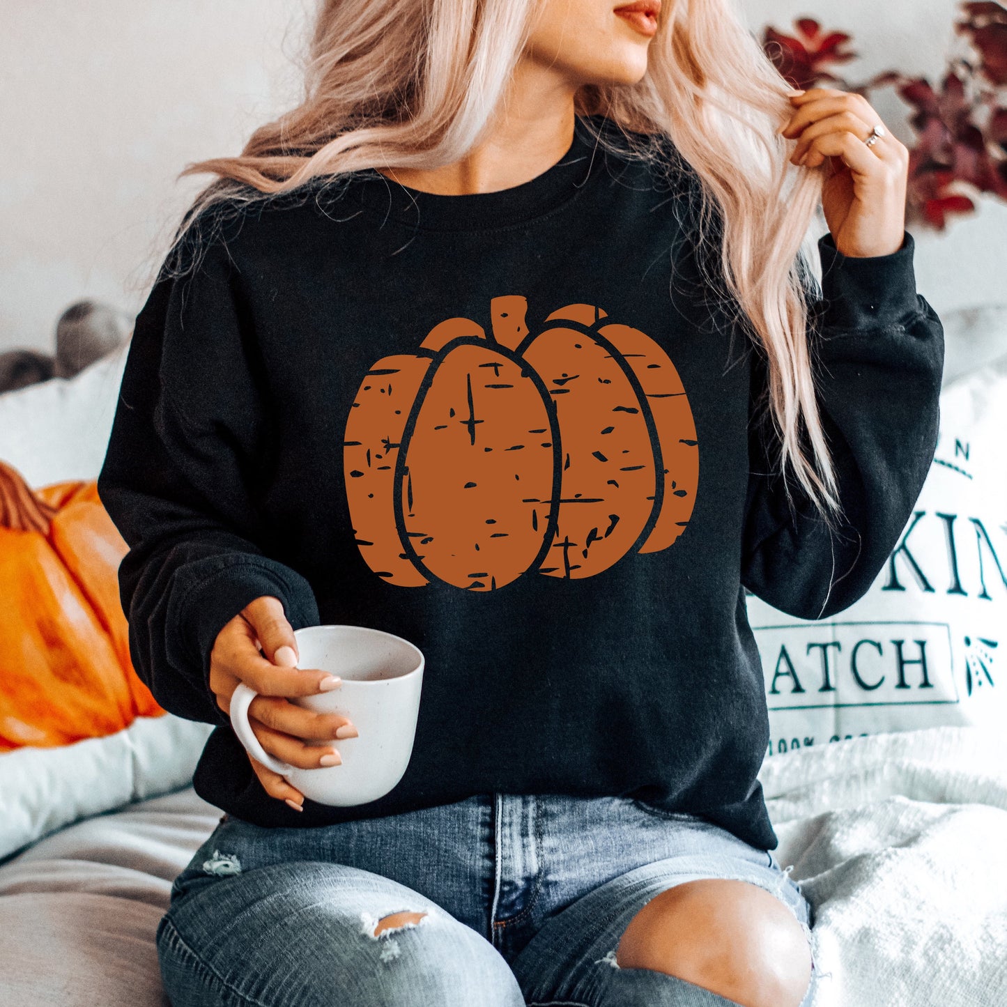 Pumpkin Grunge | Sweatshirt