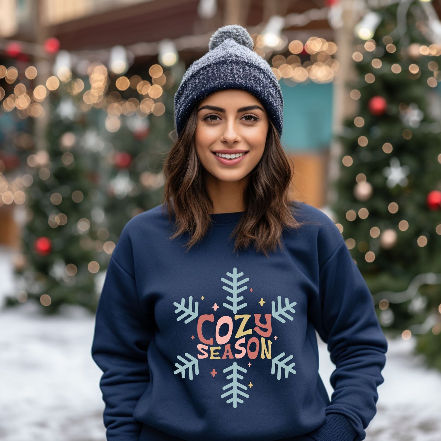 Cozy Season Colorful | Sweatshirt