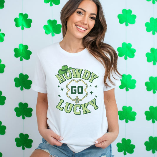 Howdy Go Lucky Stars | Short Sleeve Graphic Tee