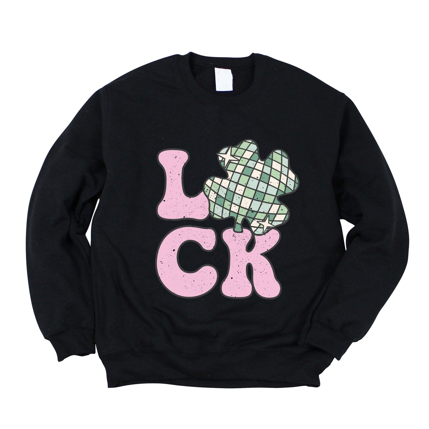 Luck With Shamrock | Sweatshirt