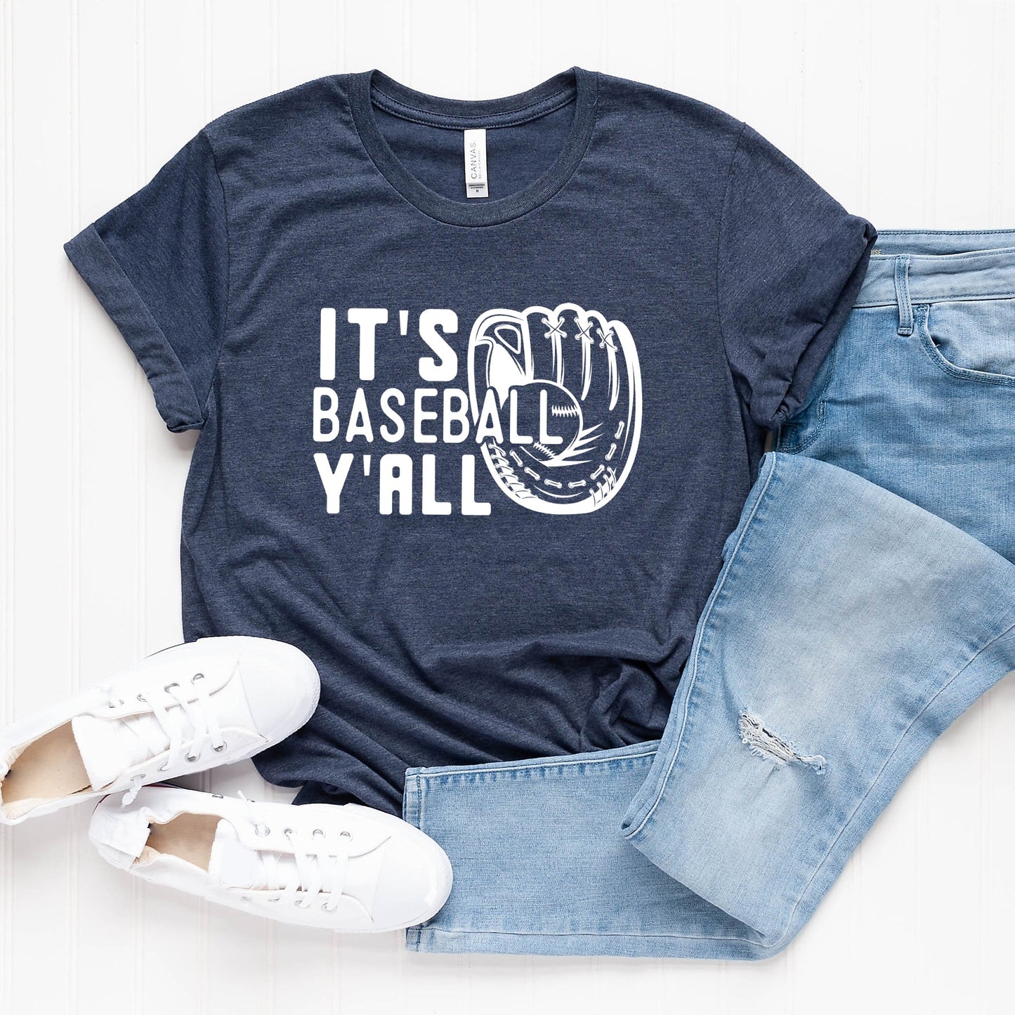 It's Baseball Y'all | Short Sleeve Graphic Tee