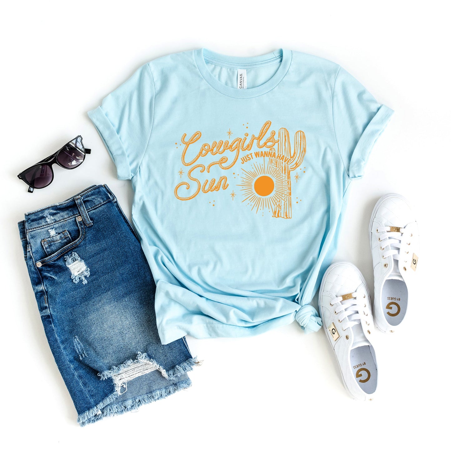 Cowgirls Wanna Have Sun | Short Sleeve Graphic Tee