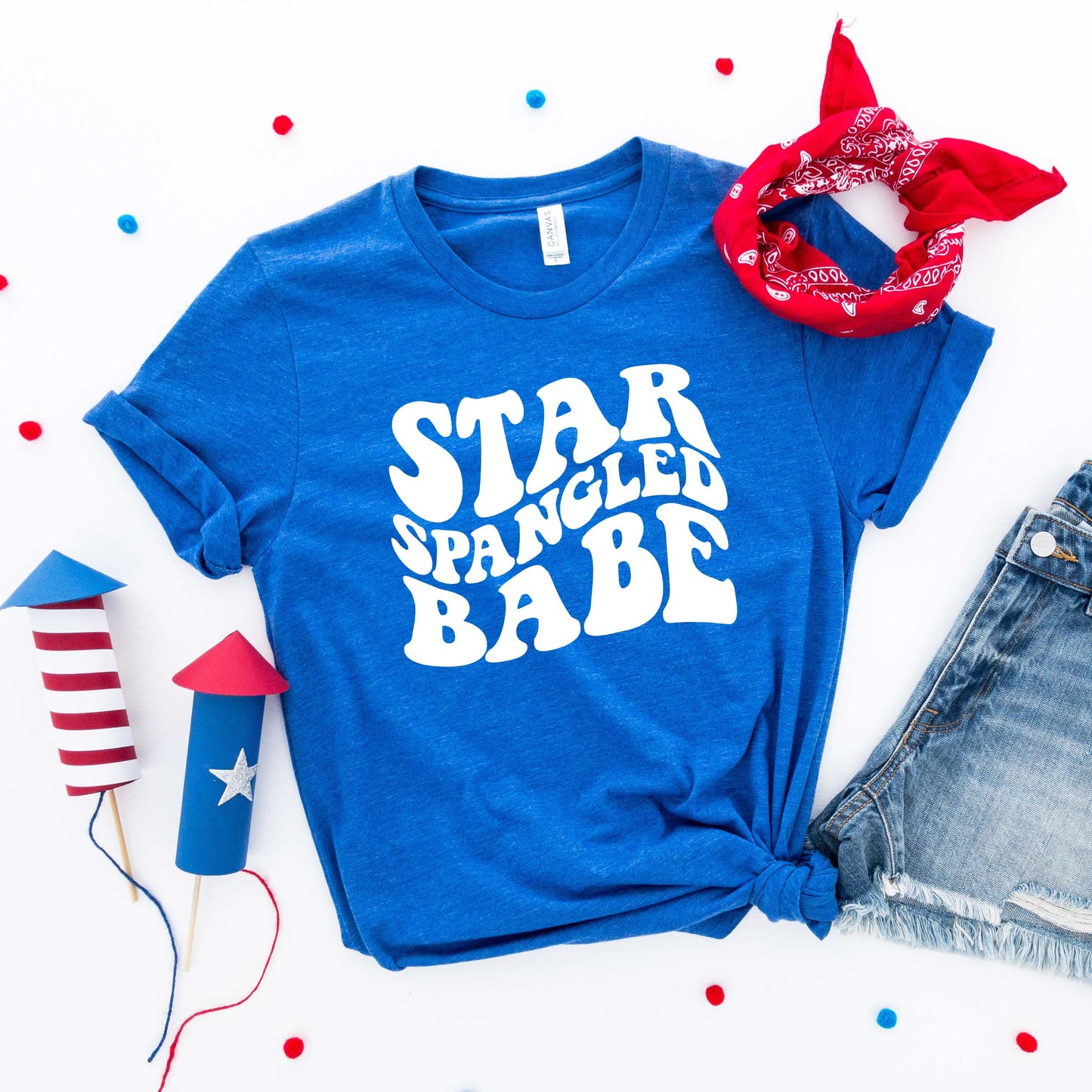 Star Spangled Babe | Short Sleeve Graphic Tee