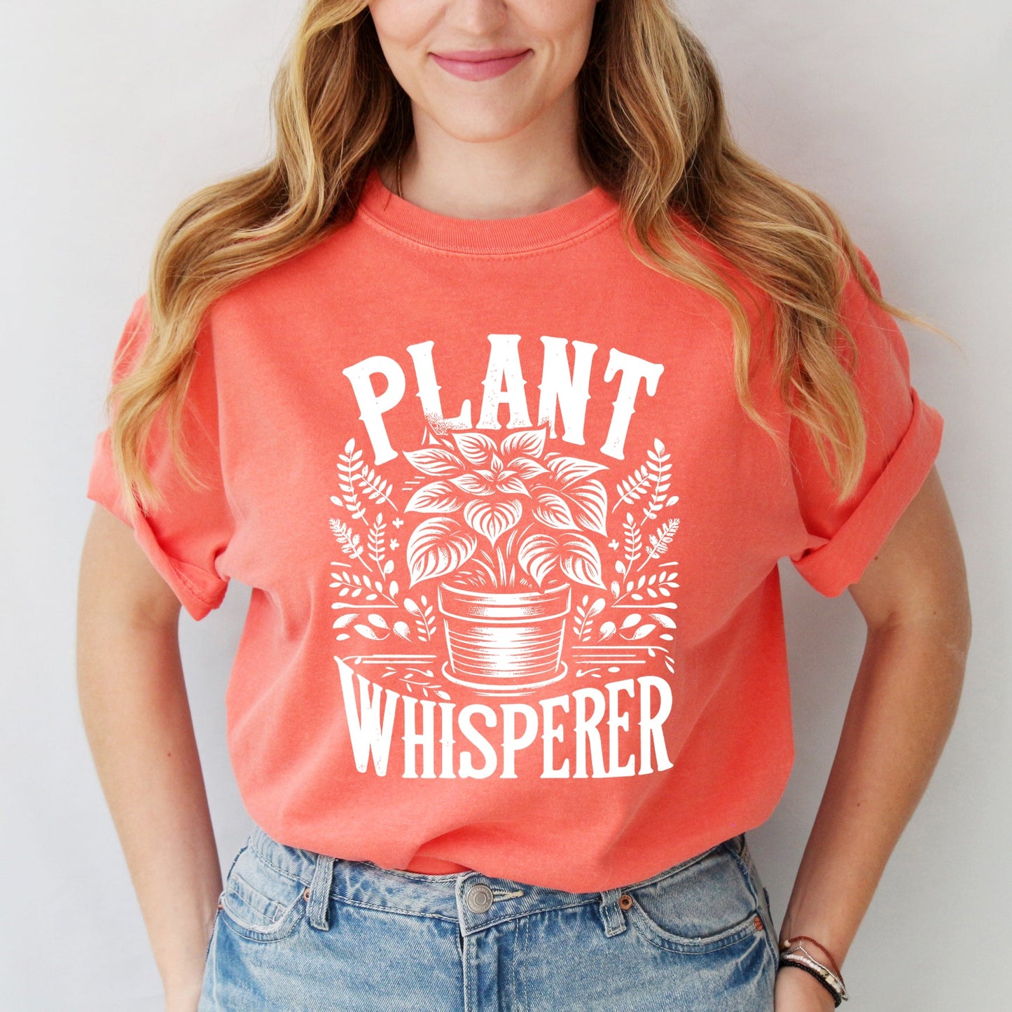 Plant Whisperer | Garment Dyed Short Sleeve Tee