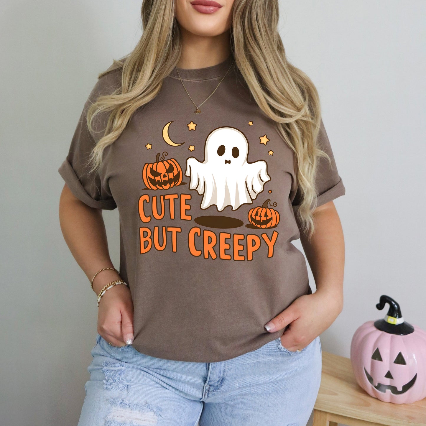 Cute But Creepy | Garment Dyed Short Sleeve Tee