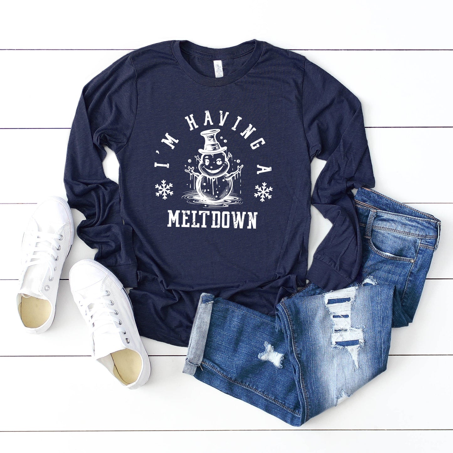 Having A Meltdown | Long Sleeve Graphic Tee