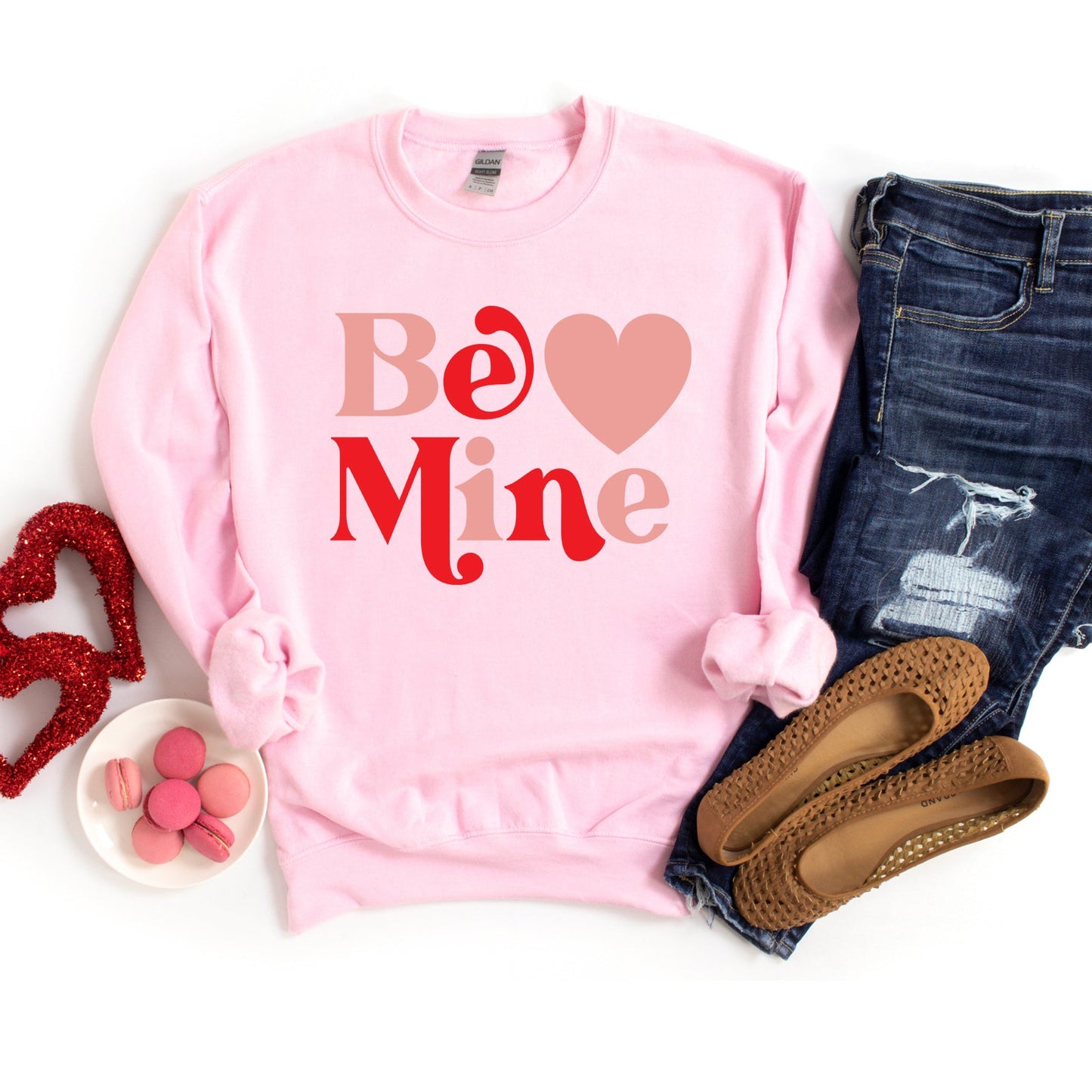 Be Mine Heart Bold | Sweatshirt