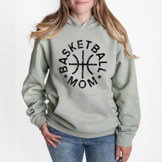 Basketball Mom Distressed | Hoodie