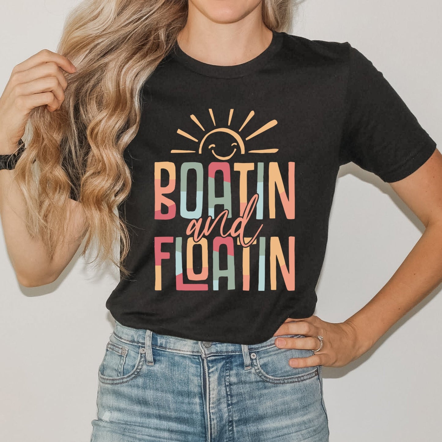 Boatin And Floatin | Short Sleeve Crew Neck