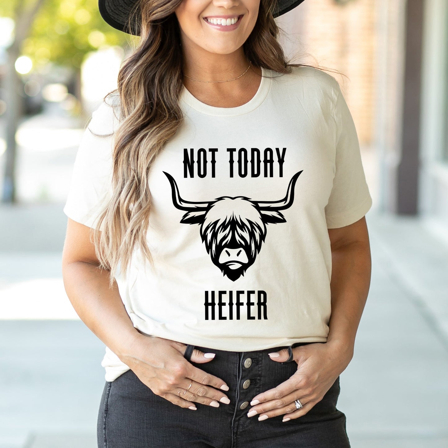 Not Today Heifer | Short Sleeve Graphic Tee