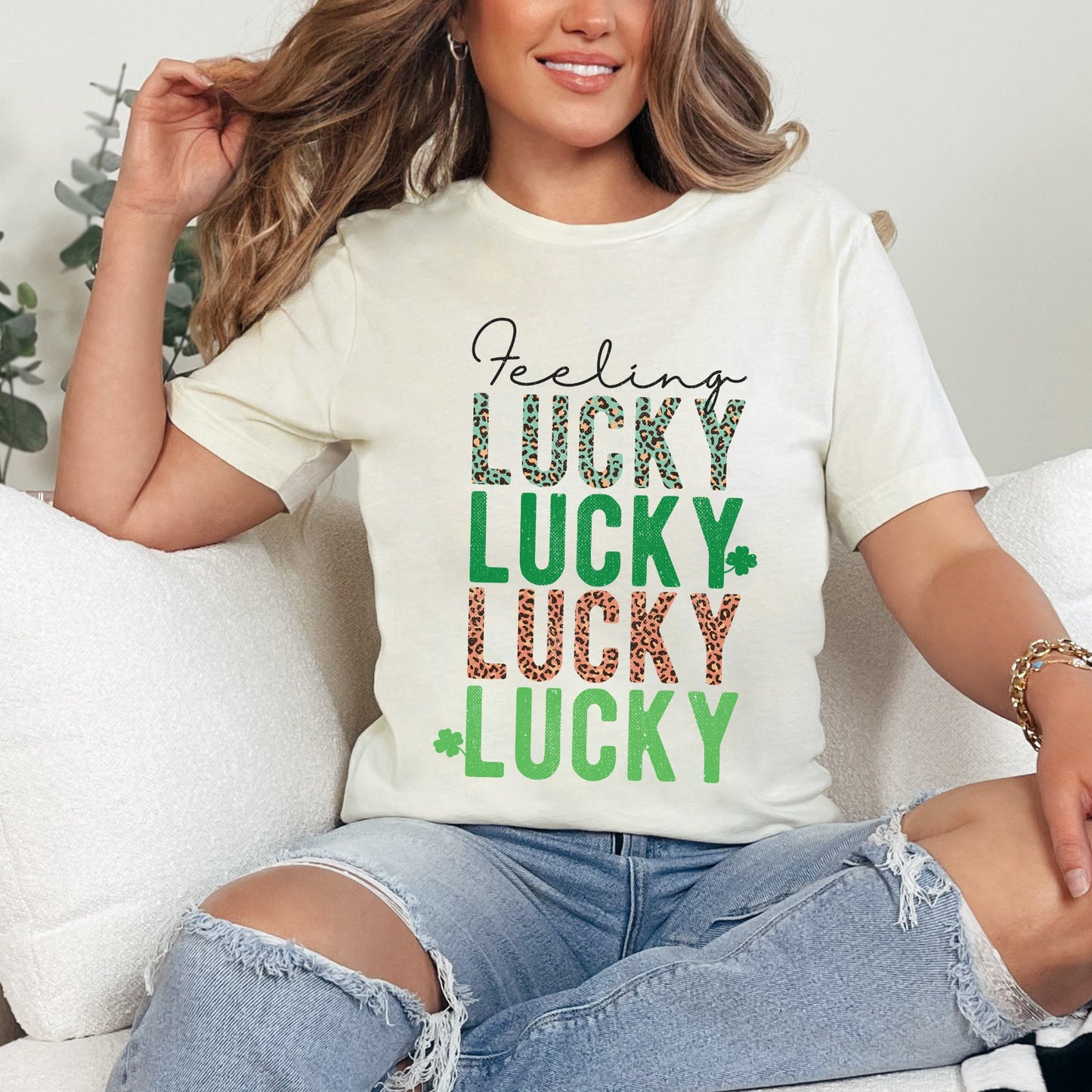 Feeling Lucky X 4 | Short Sleeve Graphic Tee